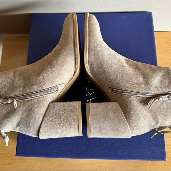 Stuart Weitzman Lofty Suede Ankle Boots - Picture 3 of 8